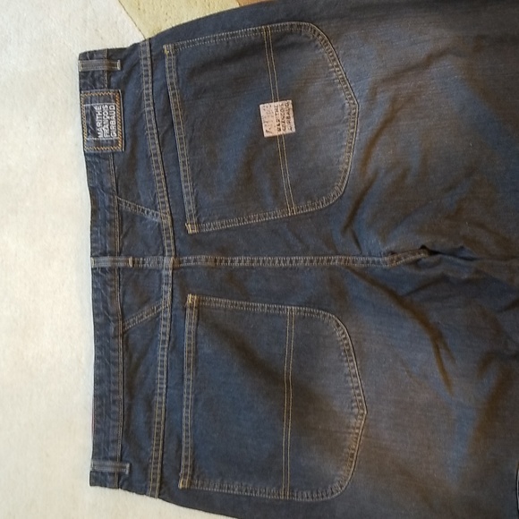 Vintage 90s Marithe Francois Girbaud Mens 42x46 Baggy Wide Leg Jeans - Picture 9 of 13